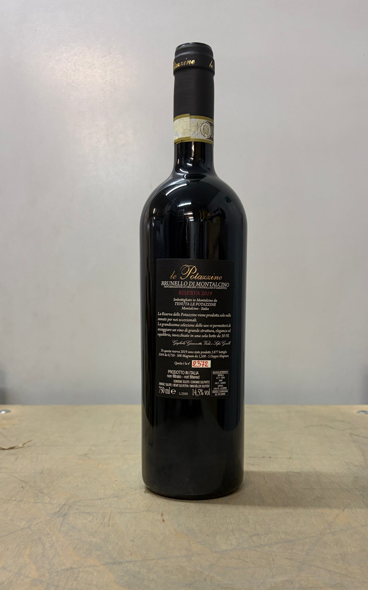 2019 Le Potazzine Brunello di Montalcino Riserva