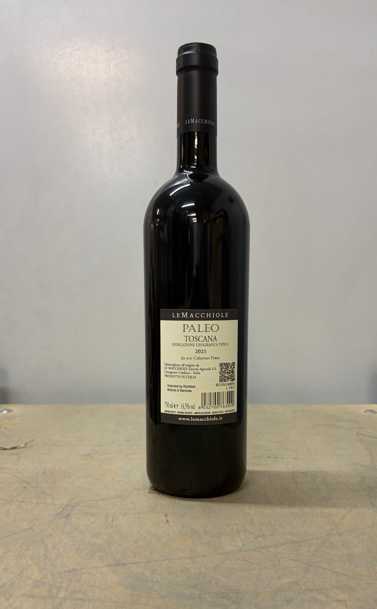 2021 Le Macchiole Paleo Rosso IGT