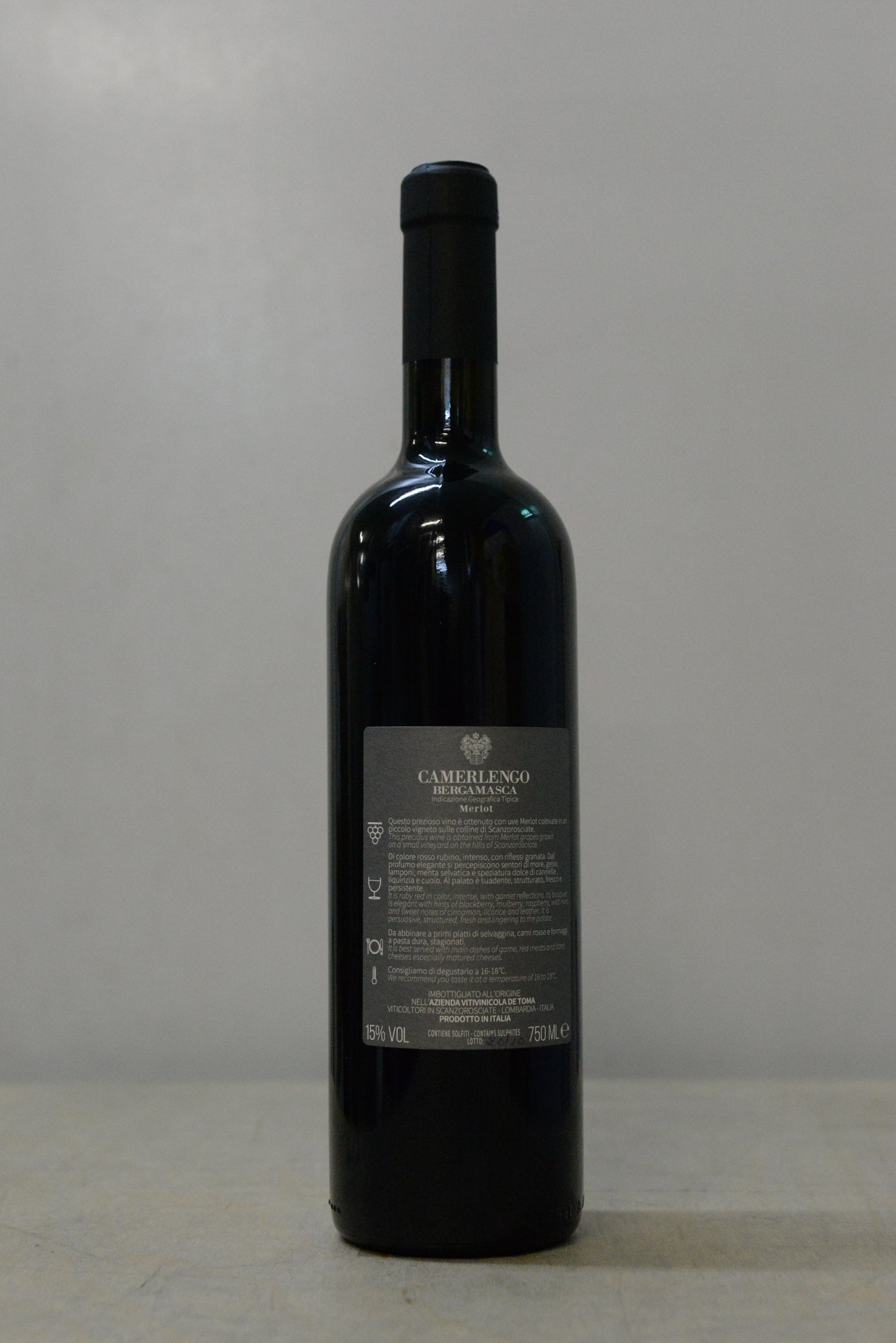 2017 De Toma Camerlengo Merlot IGP