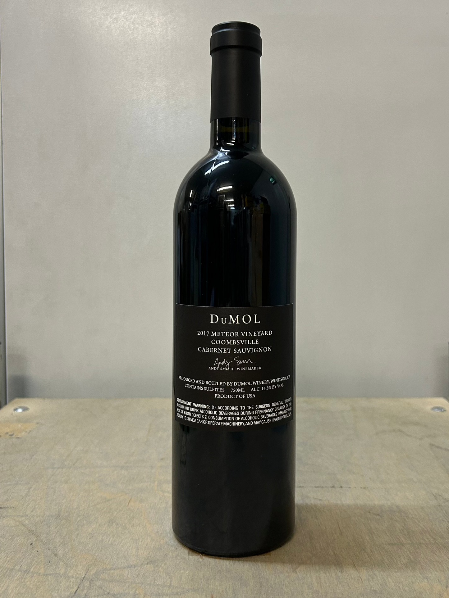 2017 DuMOL Cabernet Sauvignon Meteor Vineyard