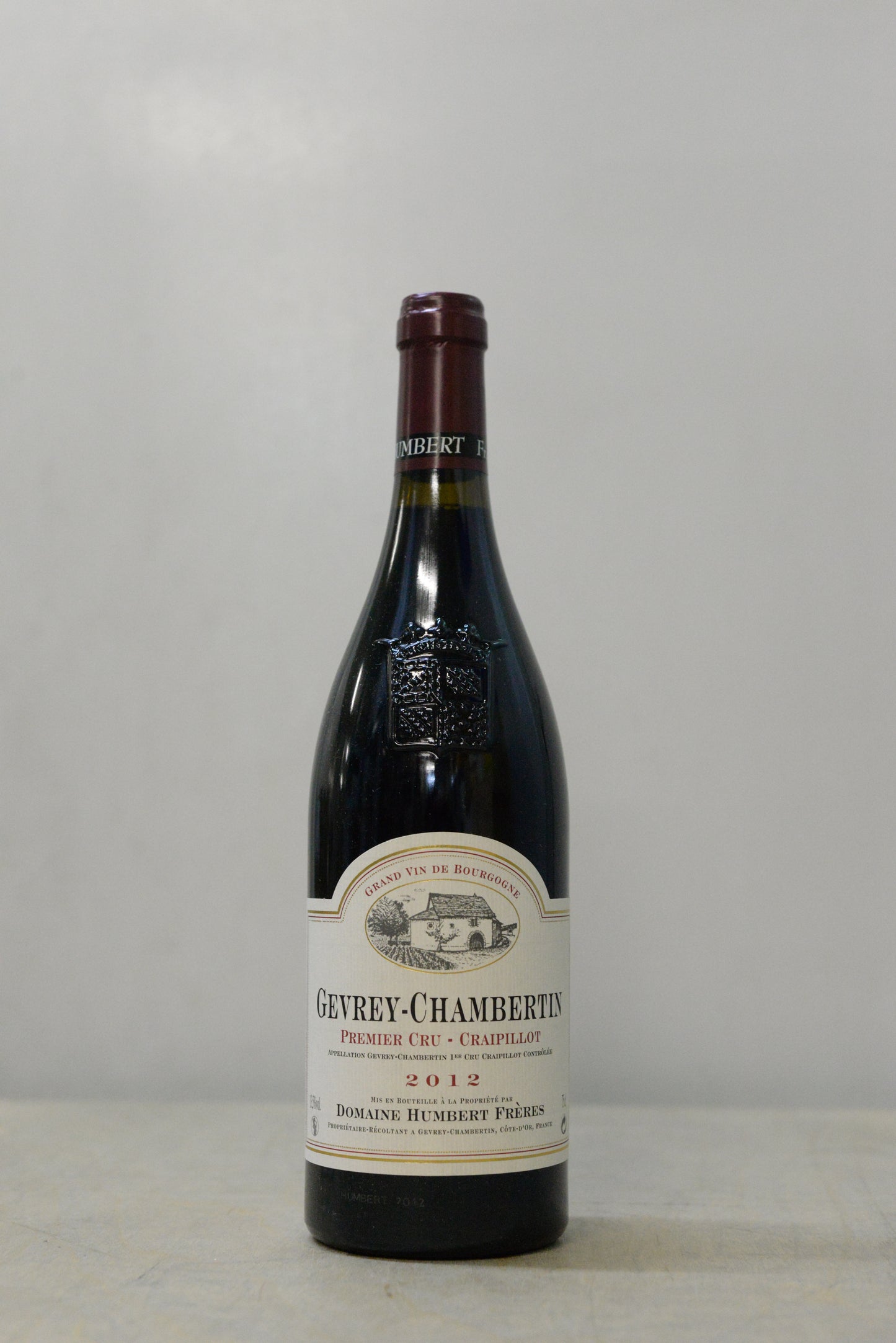 2012 Domaine Humbert Frères Gevrey-Chambertin 1er Cru “Craipillot”