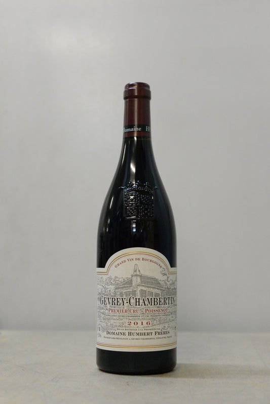 2016 Domaine Humbert Frères Gevrey-Chambertin 1er Cru “Poissenot”