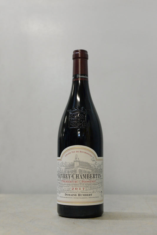 2017 Domaine Humbert Frères Gevrey-Chambertin 1er Cru “Poissenot”