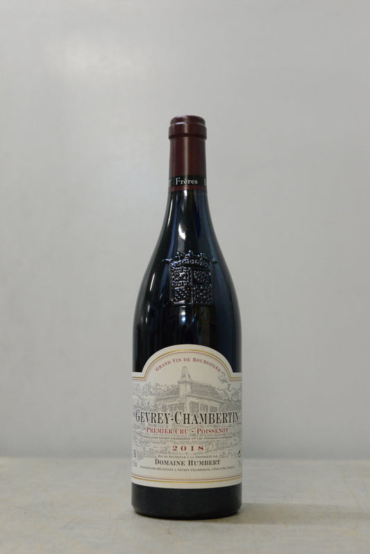 2018 Domaine Humbert Frères Gevrey-Chambertin 1er Cru “Poissenot”