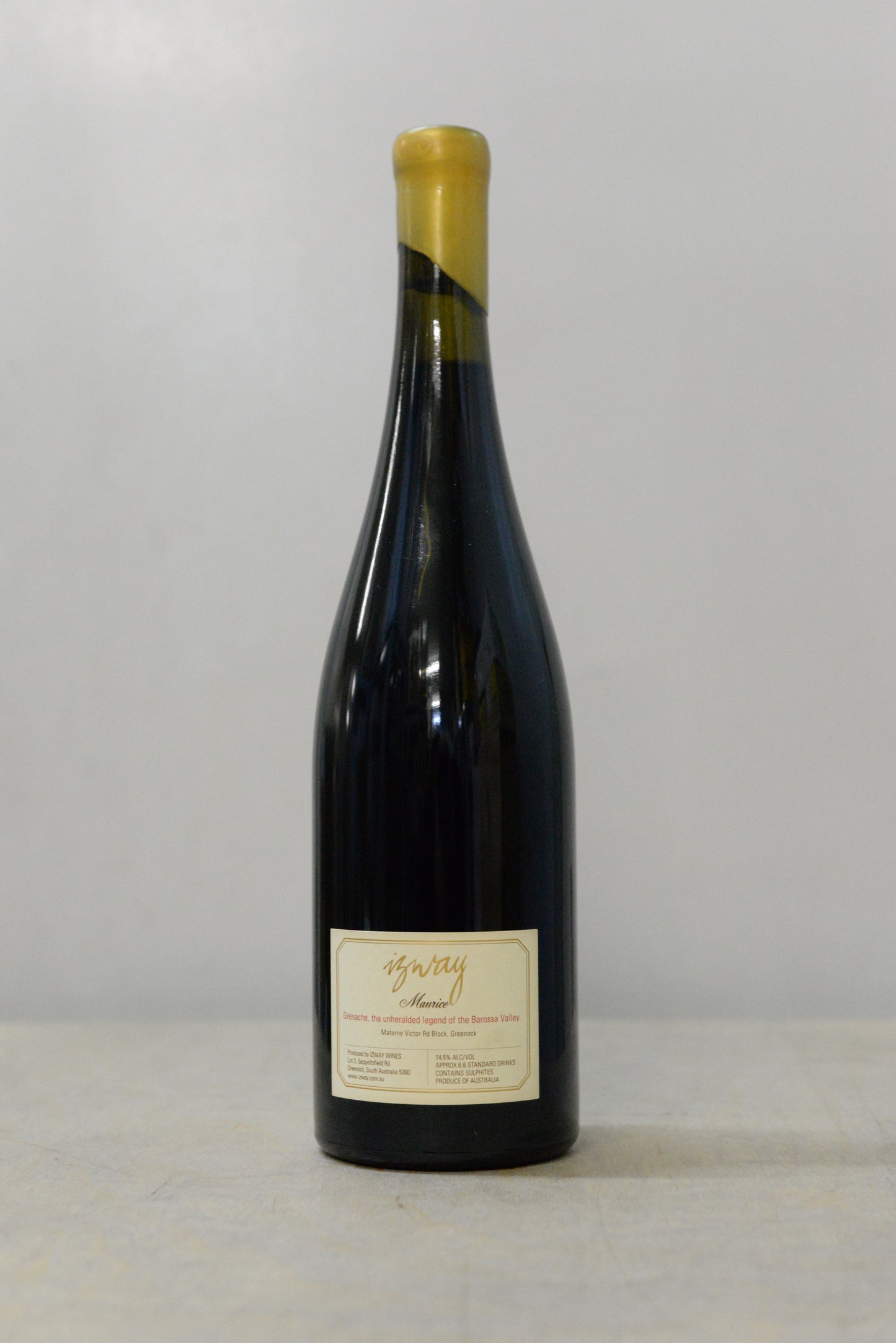 2015 Izway Wines Maurice Grenache