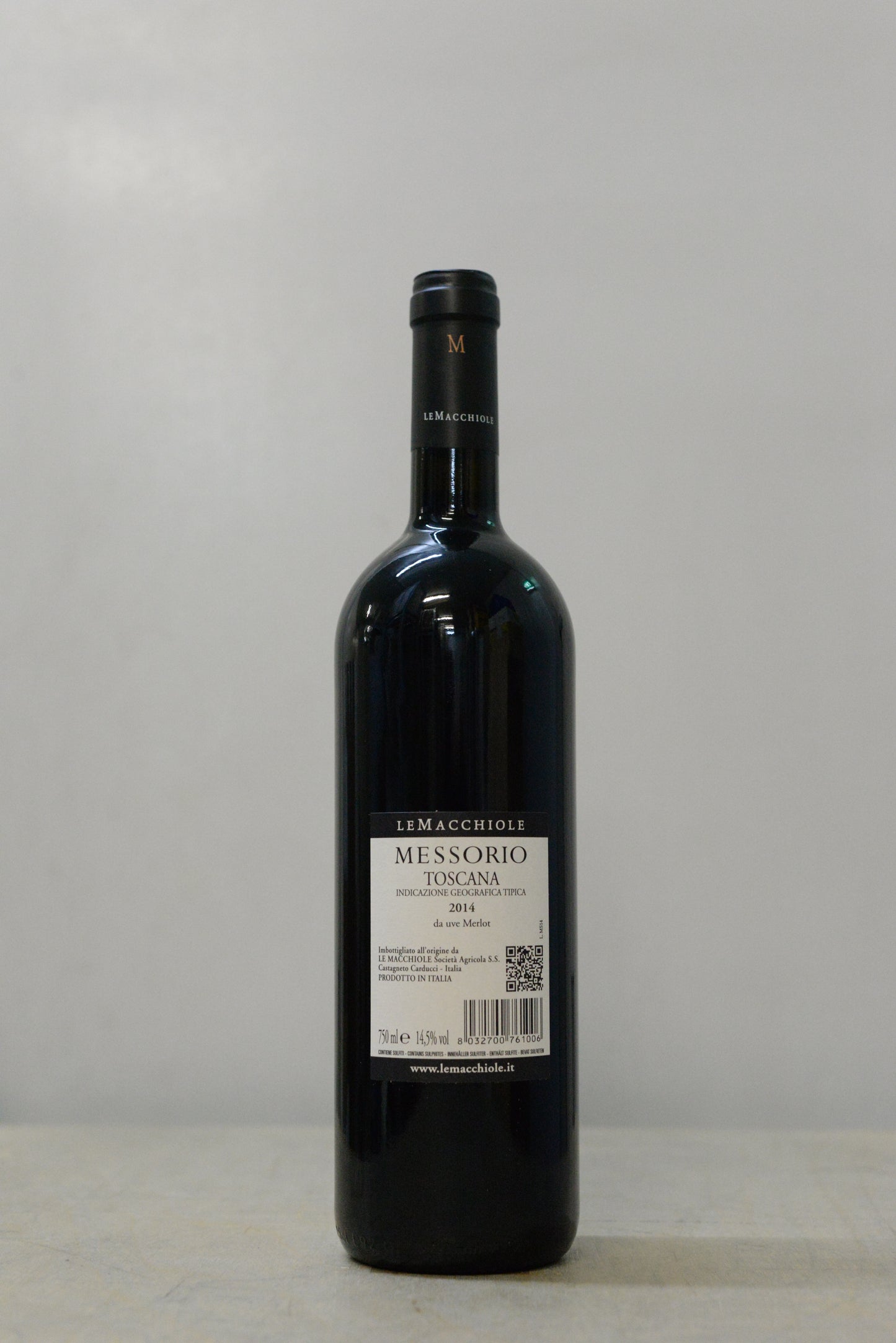 2014 Le Macchiole Messorio Rosso IGT