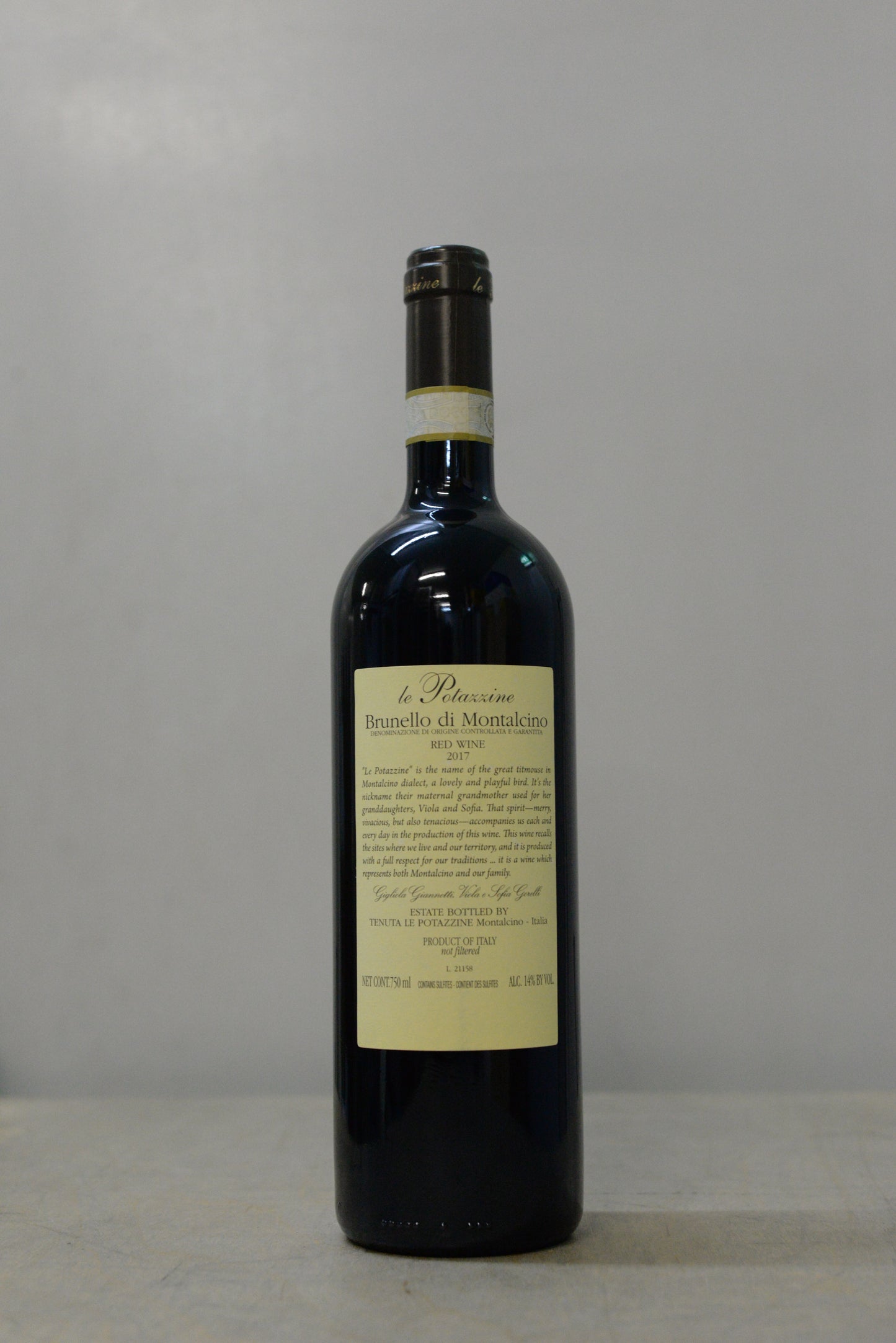 2017 Le Potazzine Brunello di Montalcino DOCG