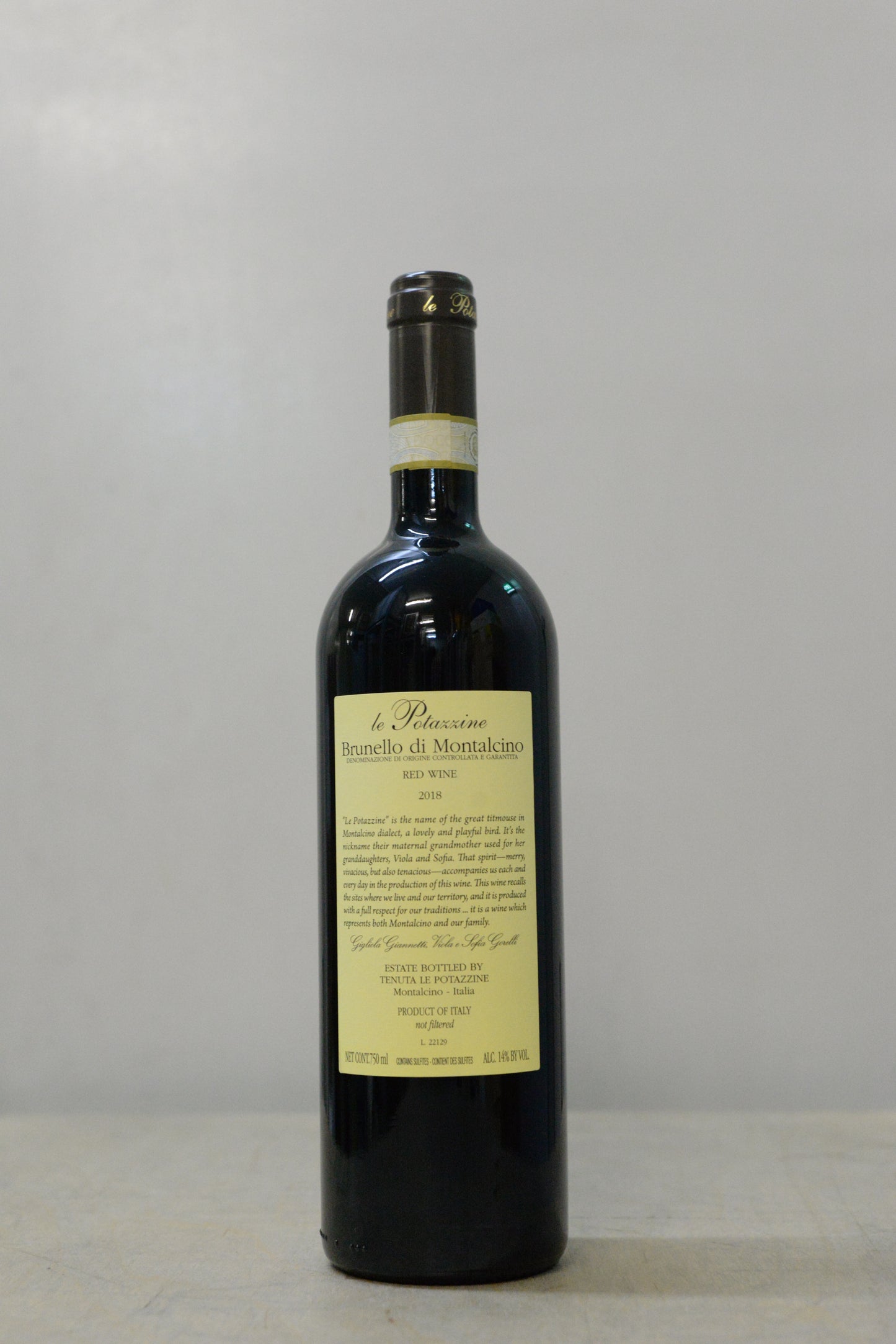 2018 Le Potazzine Brunello di Montalcino DOCG