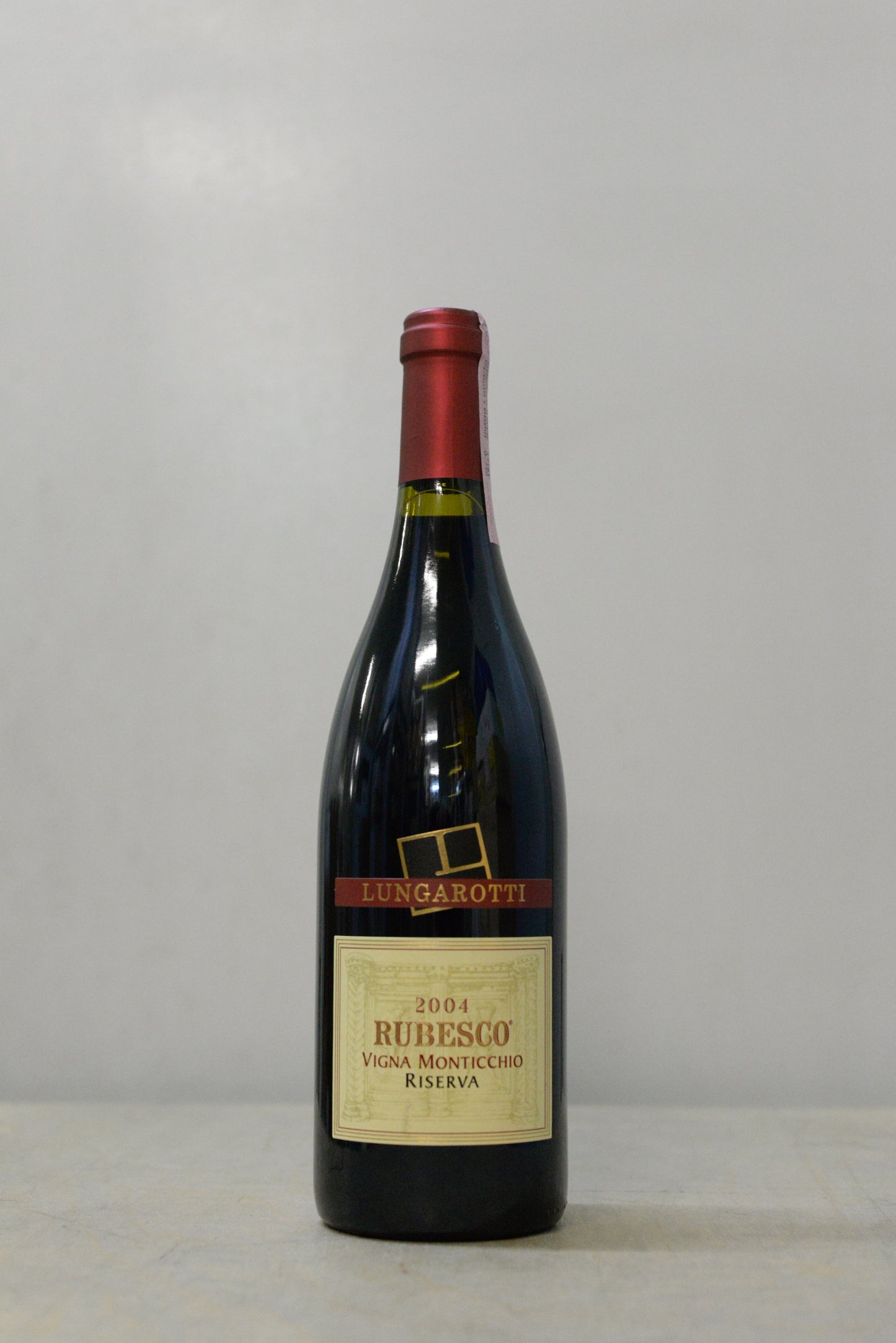 2004 Lungarotti Rosso di Torgiano DOCG Rubesco Riserva Vigna Monticchio