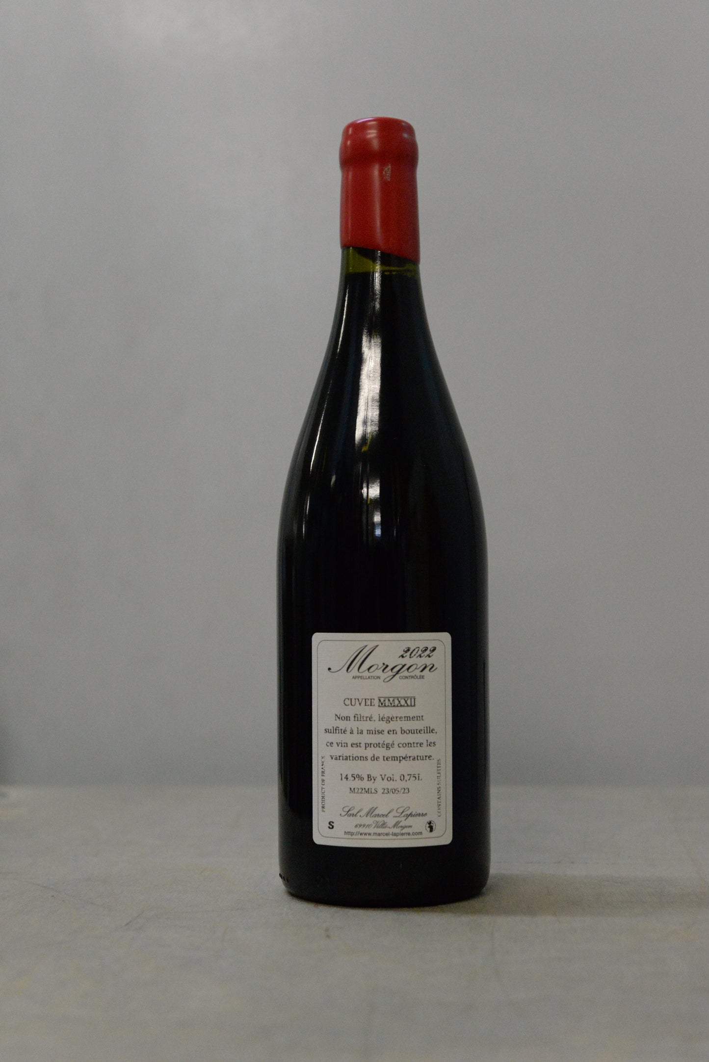 2022 Mathieu Lapierre Morgon Cuvee AOC