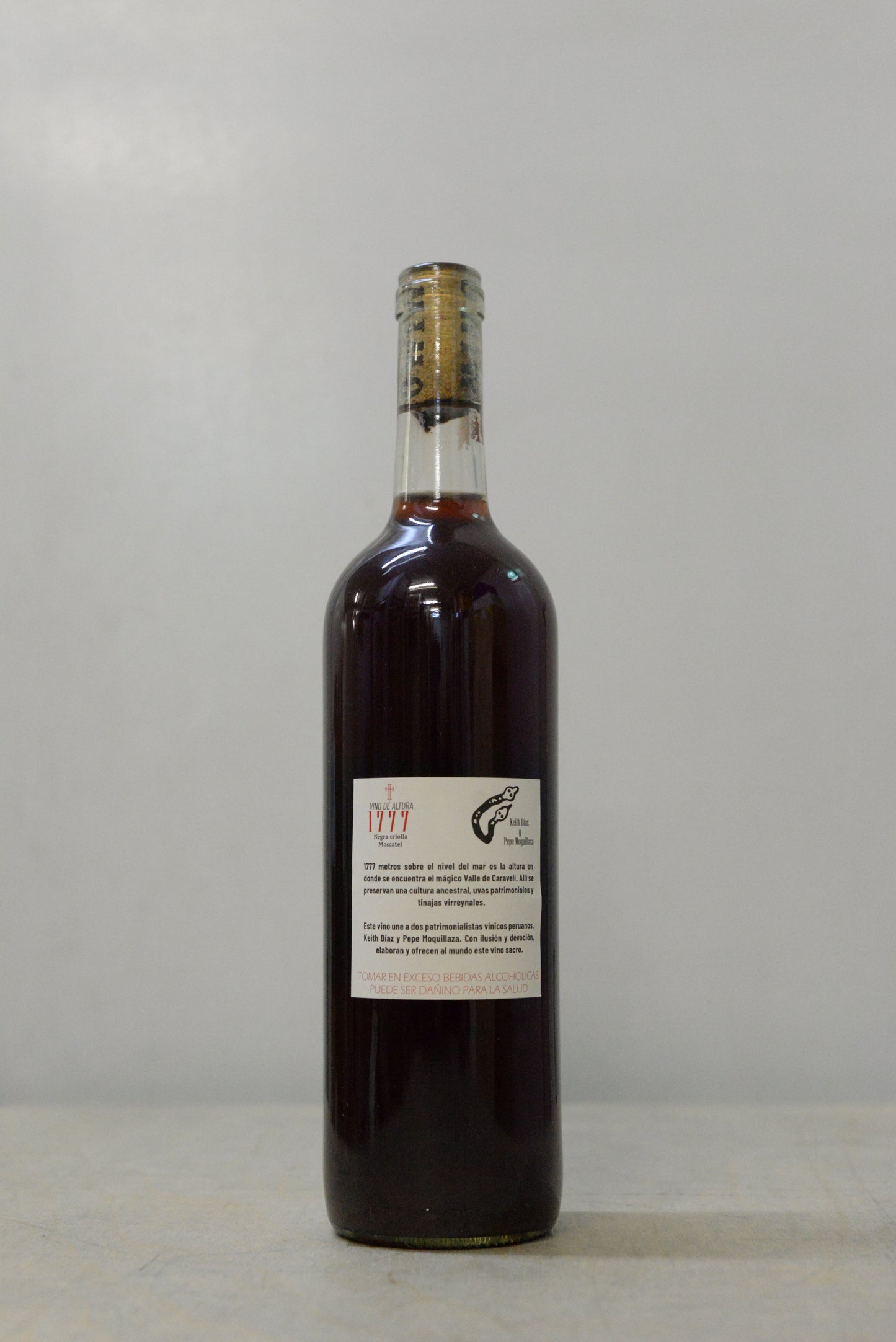 2021 Pepe Moquillaza, 1777, Red, Very Old Clay Vessel, 50% Criolla/50% Moscato