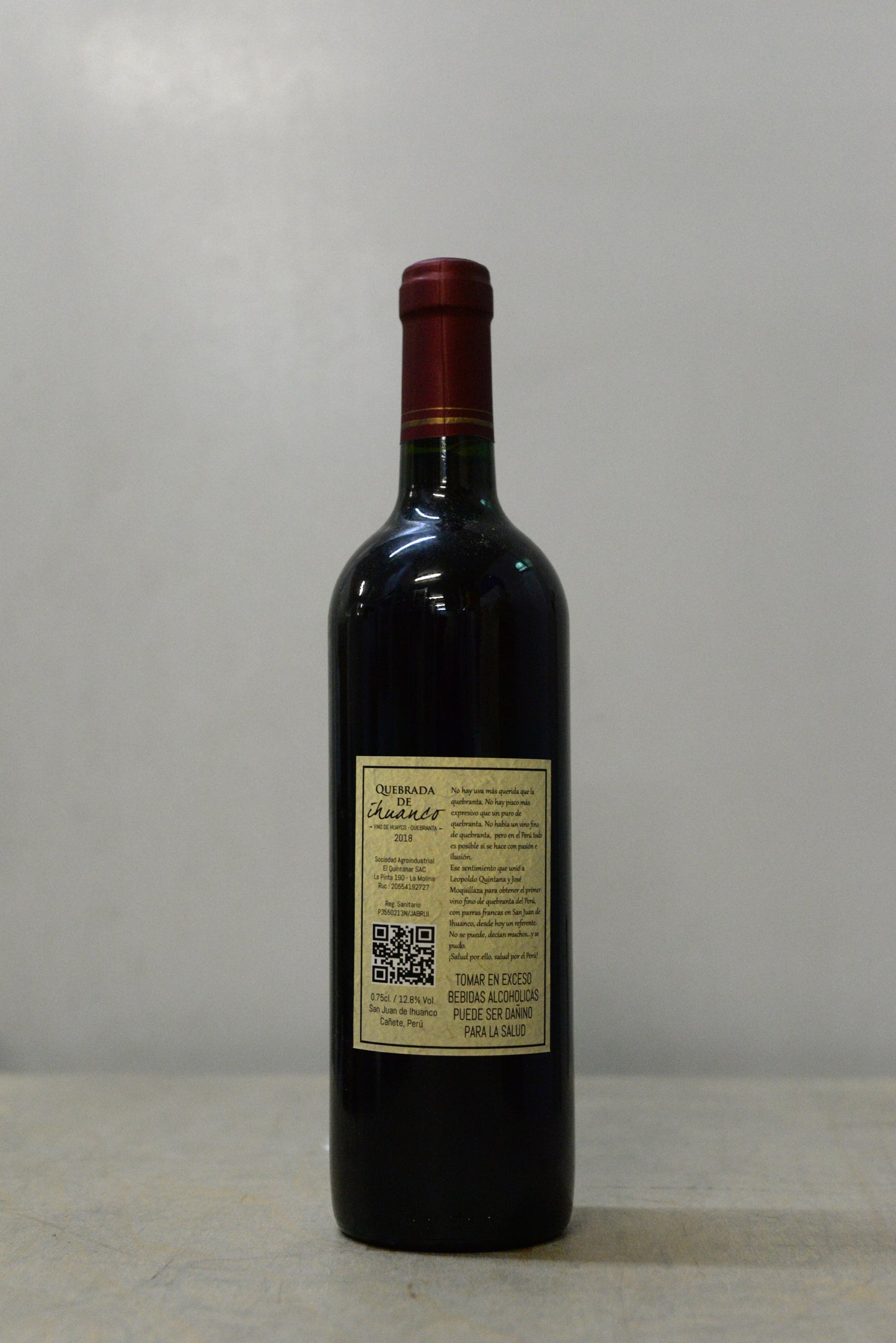 2018 Pepe Moquillaza, Querbrada de Ihuanco
