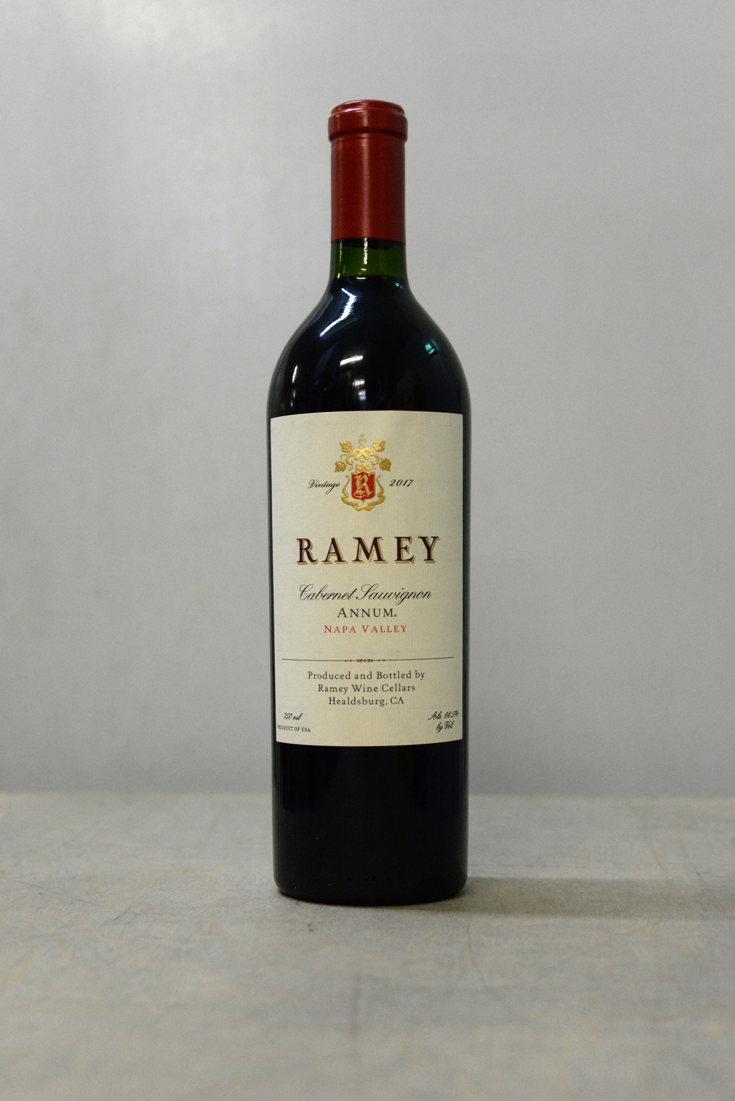 2017 Ramey Wine Cellars Annum Cabernet Sauvignon, Napa Valley