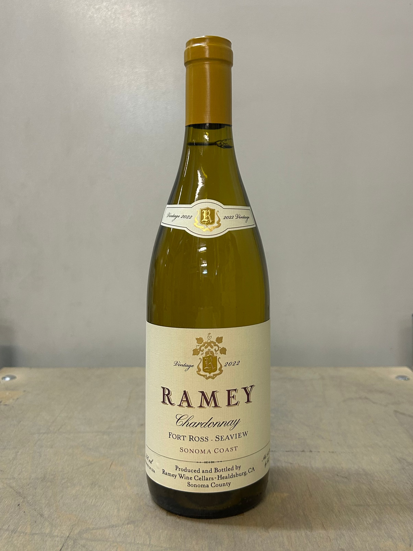 2022 Ramey Wine Cellars Fort Ross Seaview - Sonoma Coast Chardonnay