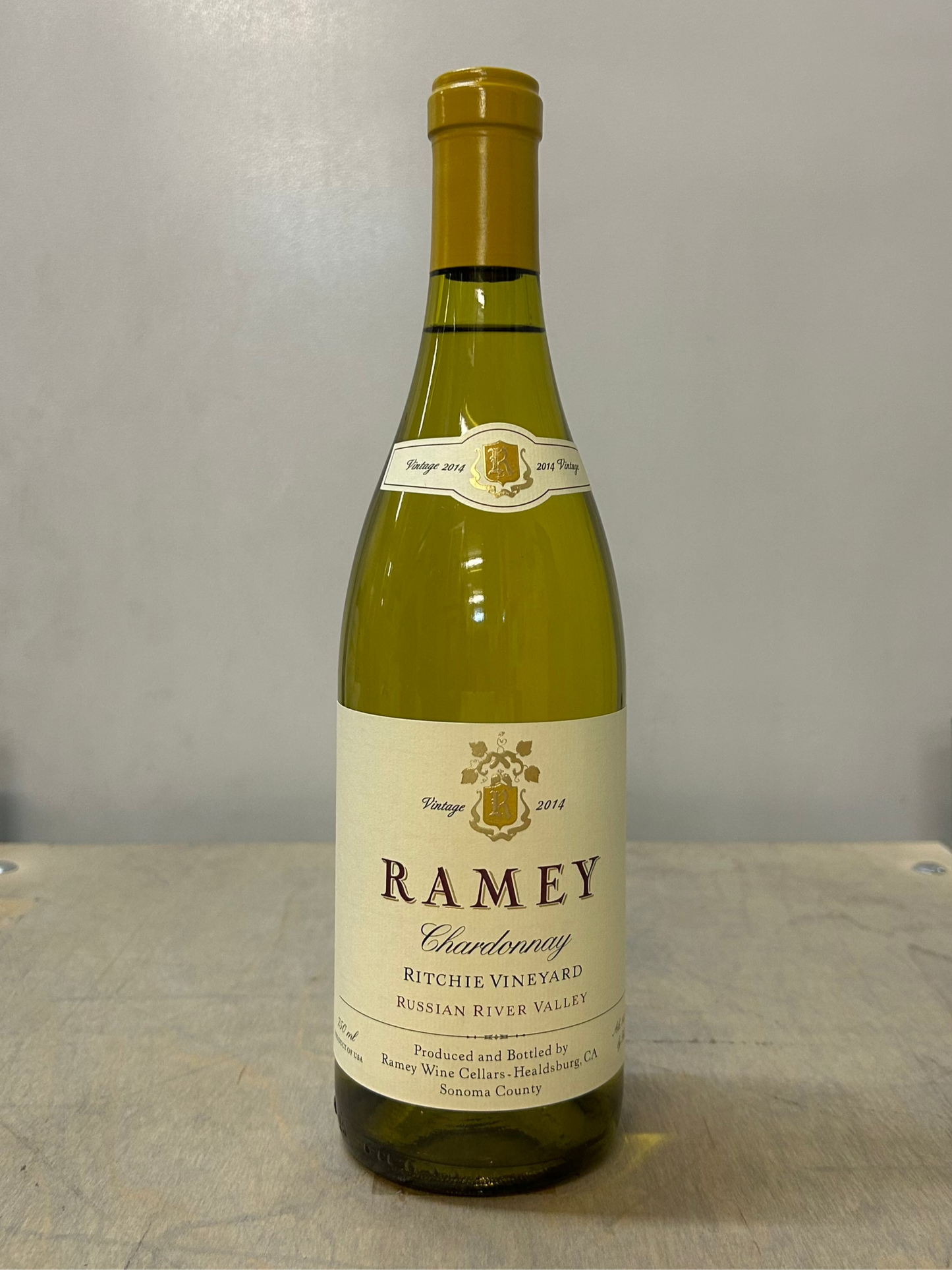 2014 Ramey Wine Cellars Ritchie Vineyard Chardonnay, Russian River Valley