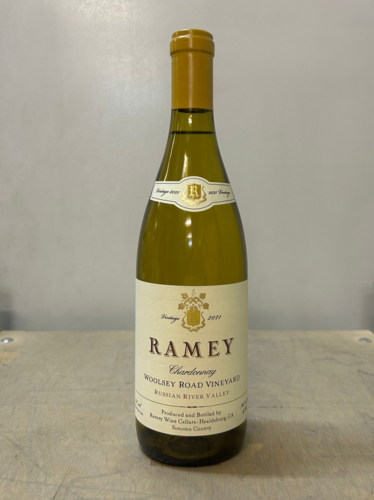 2021 Ramey Wine Cellars Woolsey Road Vineyard Chardonnay, Russian River Valley