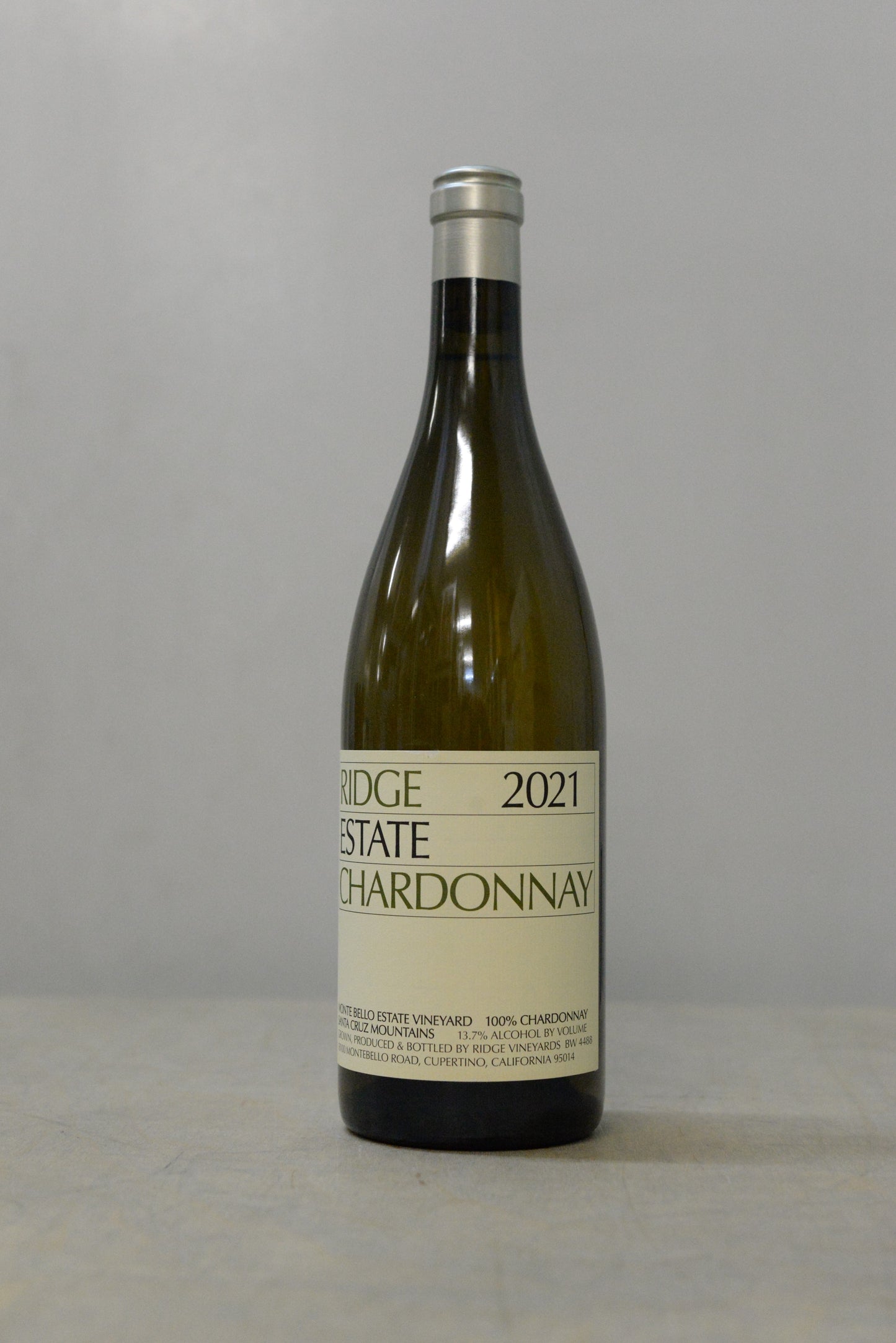 2021 Ridge Chardonnay Estate