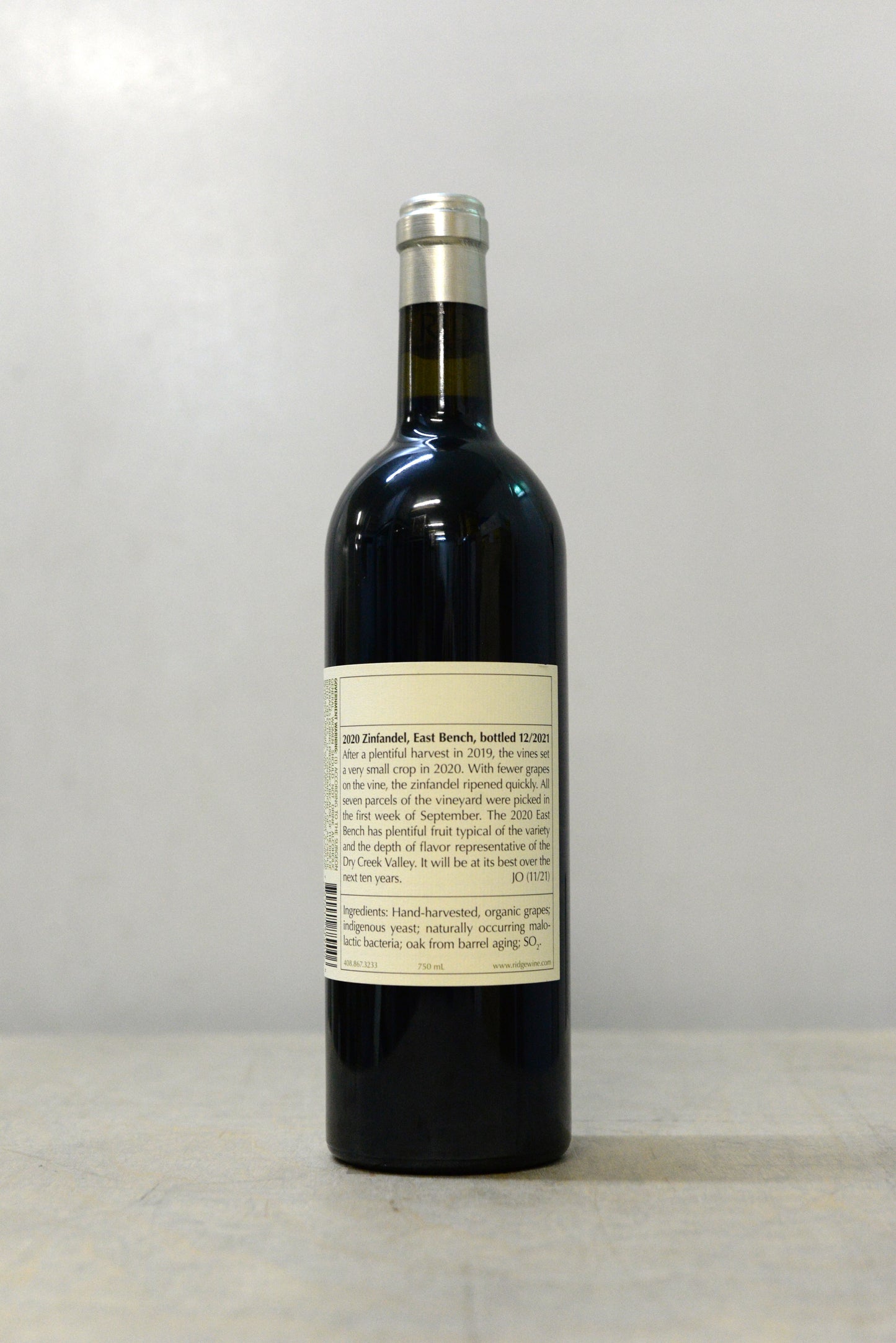 2020 Ridge East Bench Zinfandel