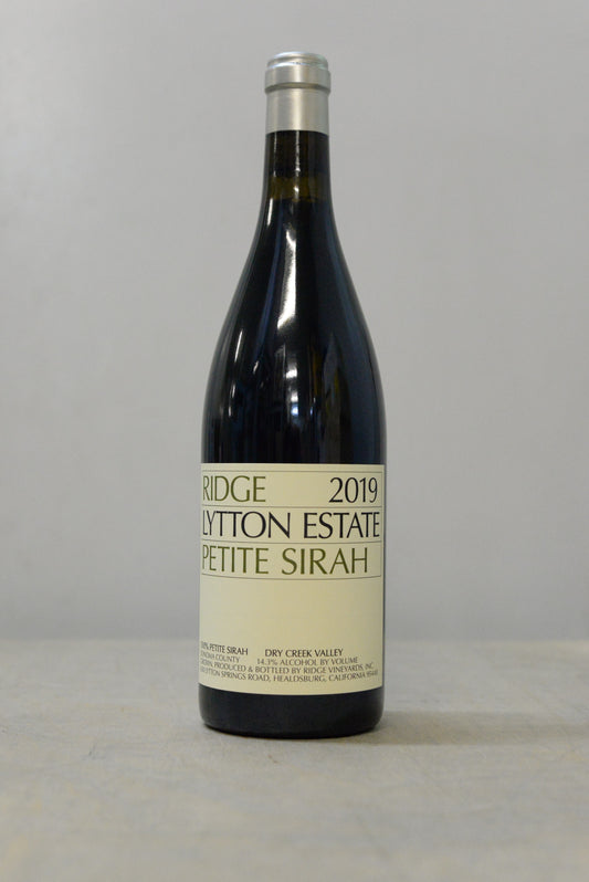 2019 Ridge Lytton Estate Petite Sirah