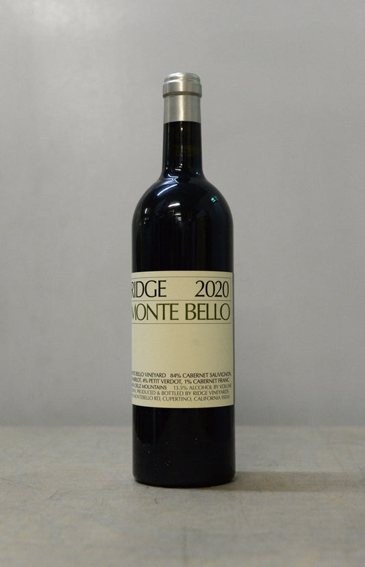 2020 Ridge  Monte Bello