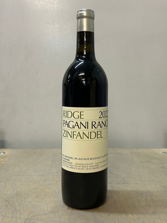 2022 Ridge Pagani Ranch Zinfandel