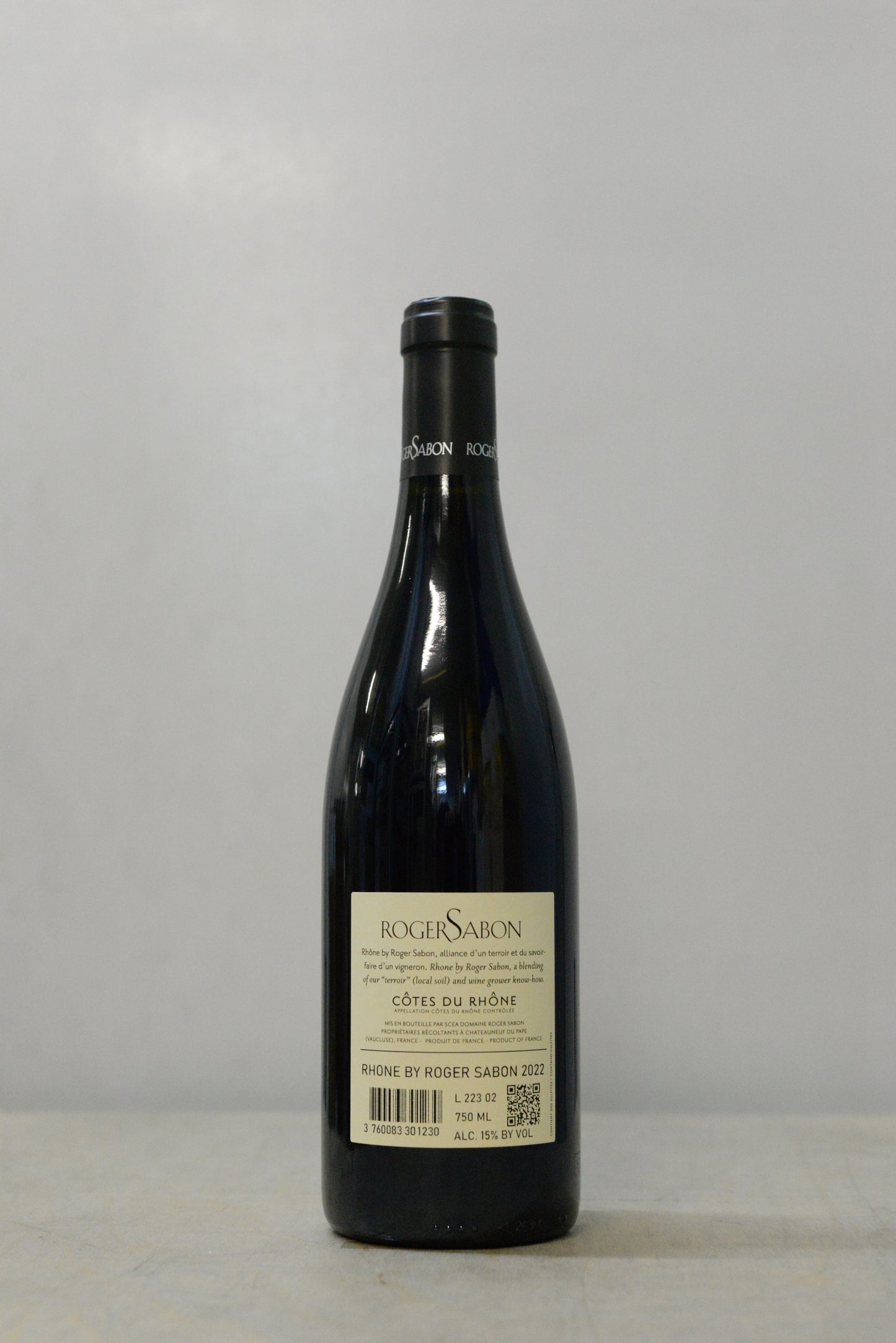 2022 Domaine Roger Sabon Côtes du Rhône AOP Rouge