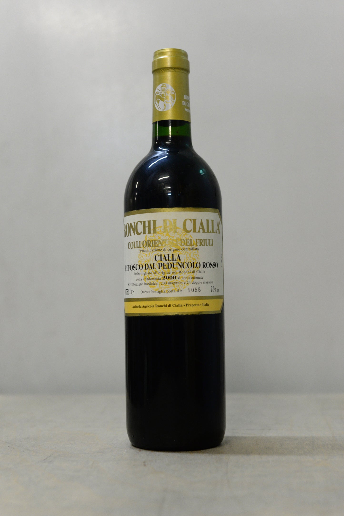 2000 Ronchi di Cialla Refosco Peduncolo Rosso di Cialla