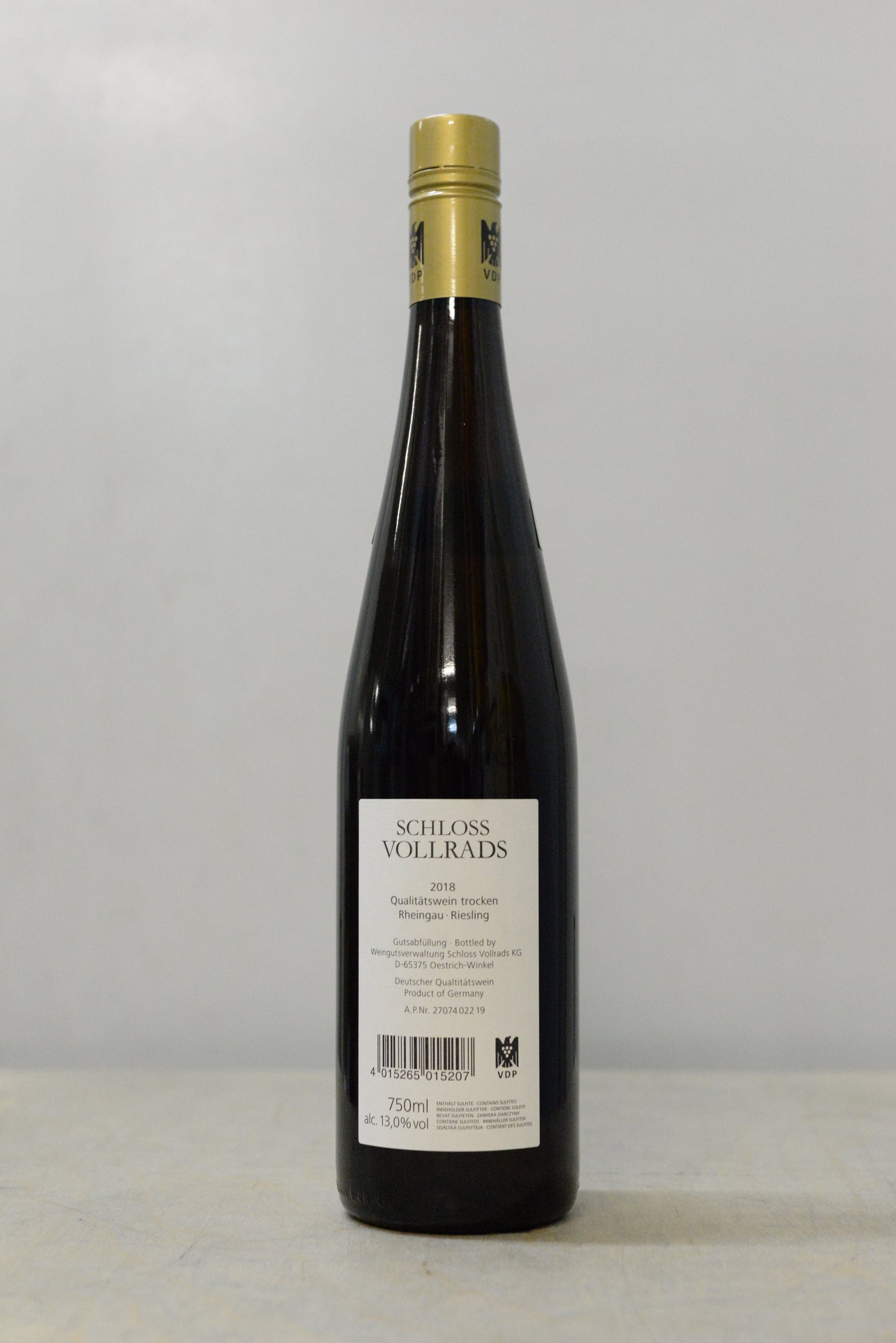 2018 Schloss Vollrads 1211 Riesling QUALITATSWEIN Trocken (w/o carton)