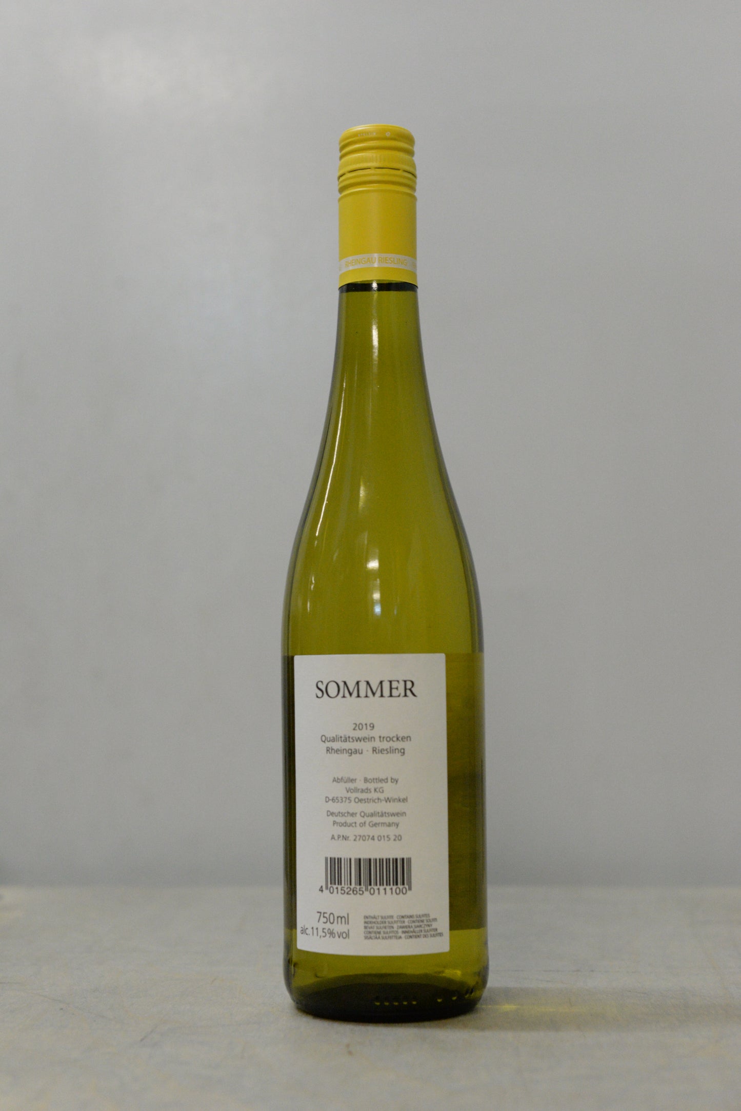2019 Schloss Vollrads SV Sommer Riesling QbA Trocken