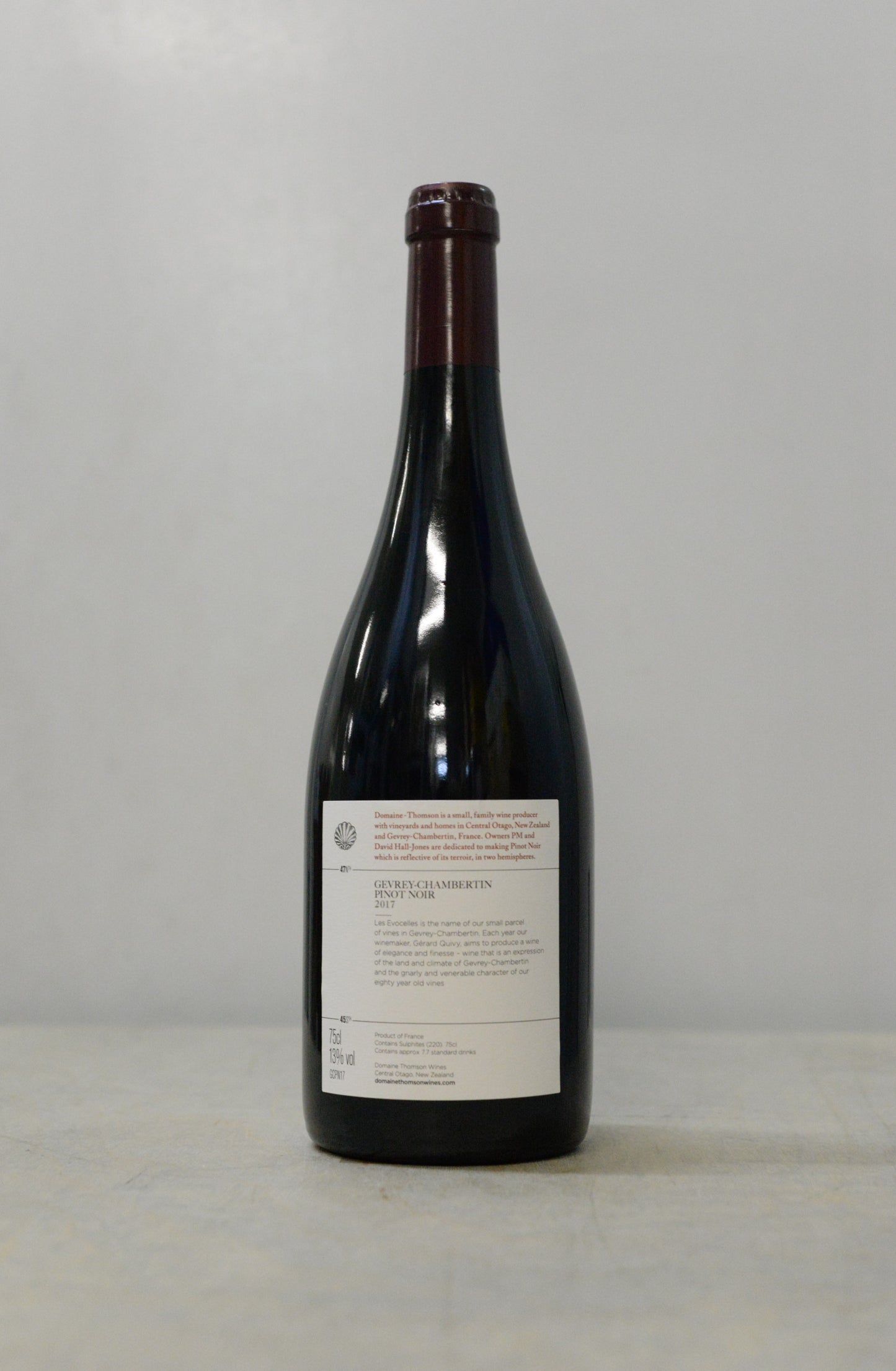 2017 Domaine Thomson Gevrey-Chambertin "Les Evocelles"