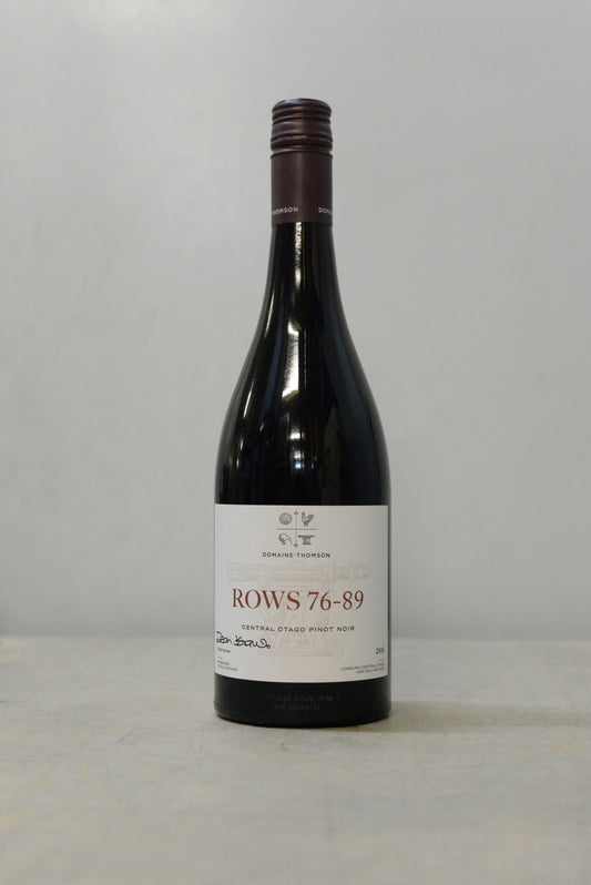2018 Domaine Thomson "Rows 76-89" Pinot Noir