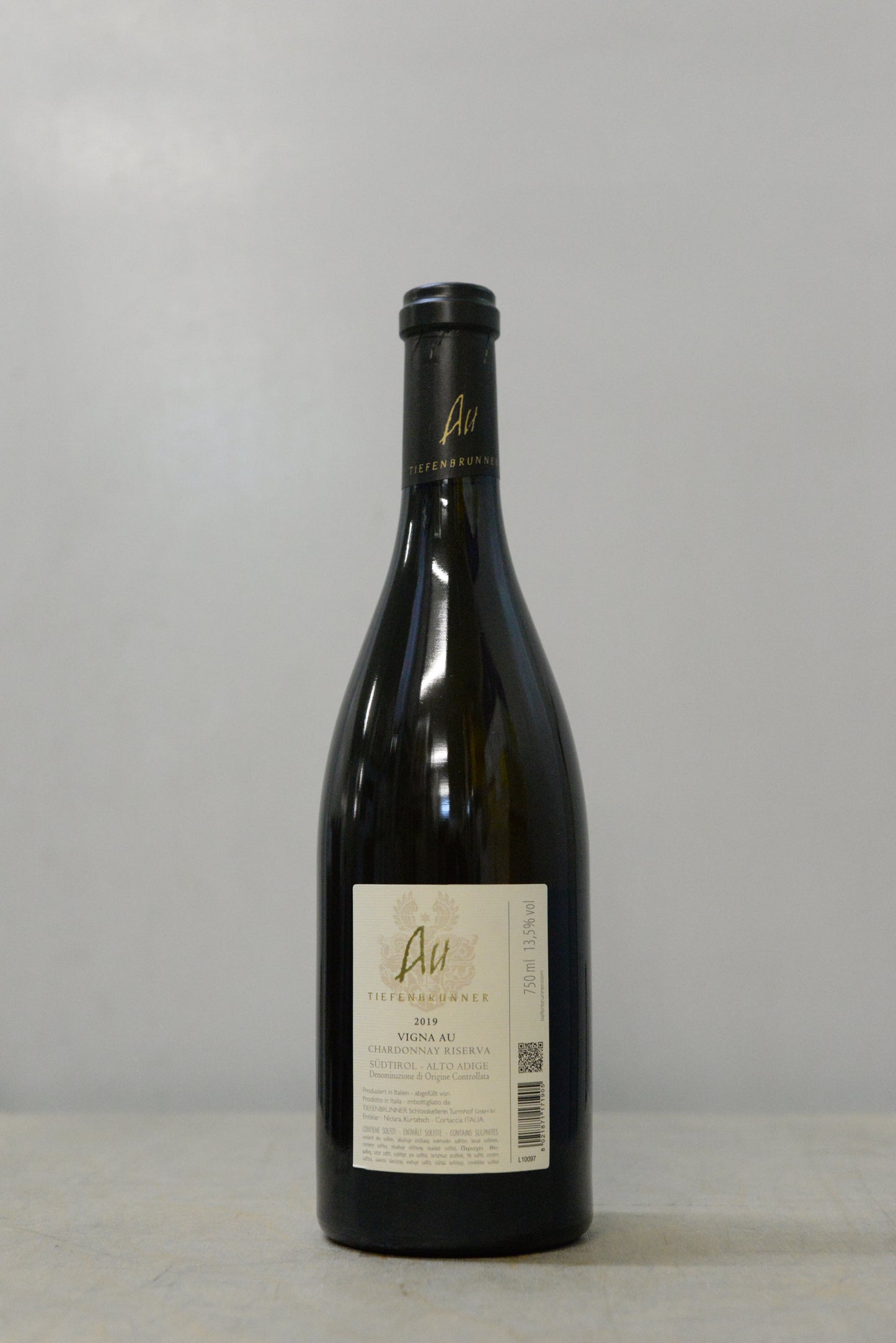 2019 Tiefenbrunner AU Chardonnay Riserva Vigna
