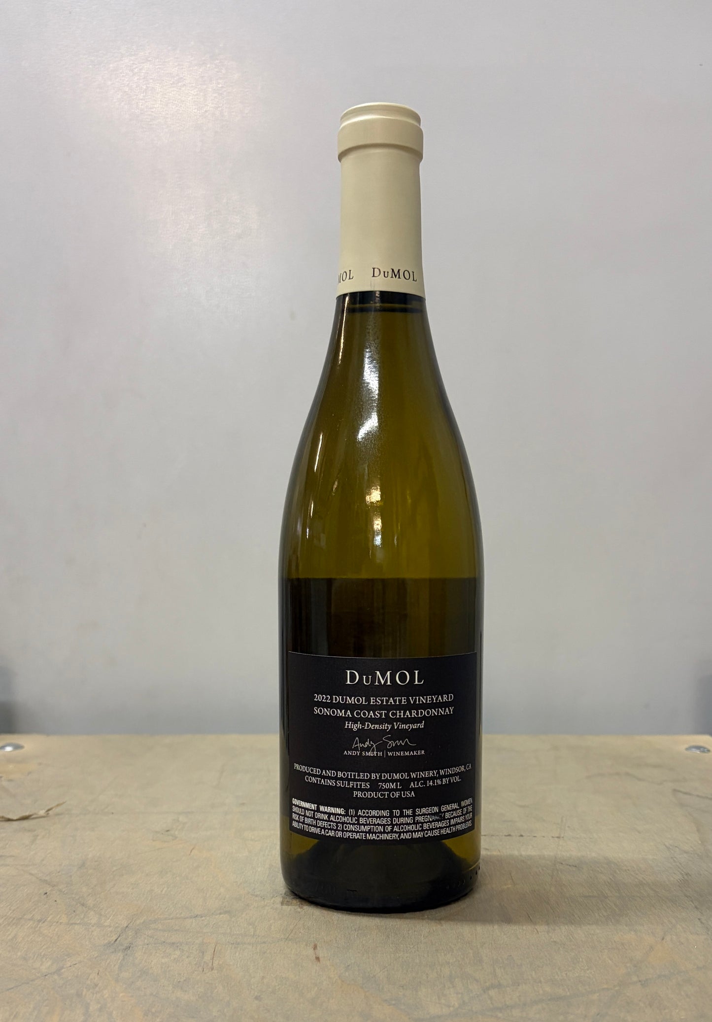 2022 DuMOL "Estate" Vineyard Sonoma Coast Chardonnay