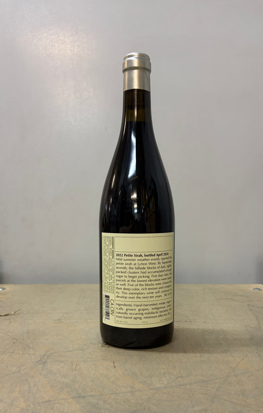 2022 Ridge Lytton Estate Petite Sirah