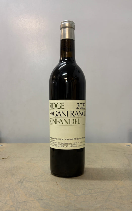 2023 Ridge Pagani Ranch Zinfandel