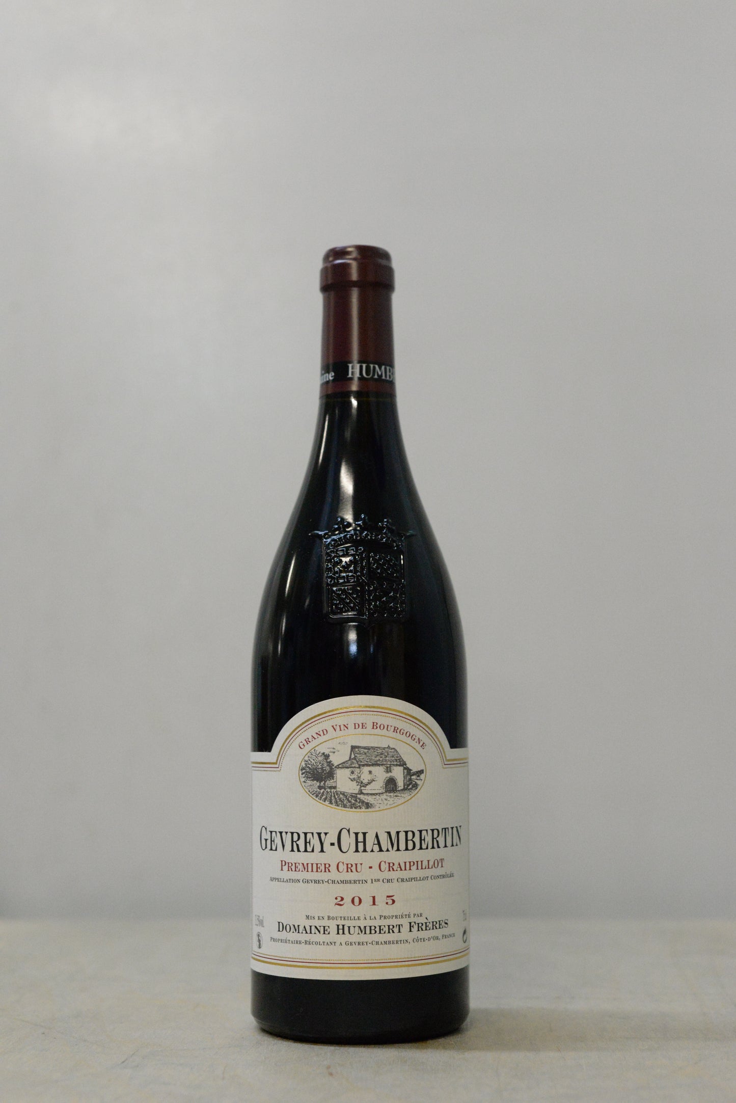 2015 Domaine Humbert Frères Gevrey-Chambertin 1er Cru “Craipillot”