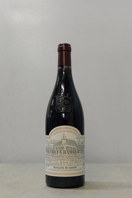 2021 Domaine Humbert Frères Gevrey-Chambertin 1er Cru “Poissenot”