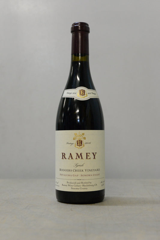 2016 Ramey Wine Cellars Rodgers Creek Syrah, Sonoma Coast