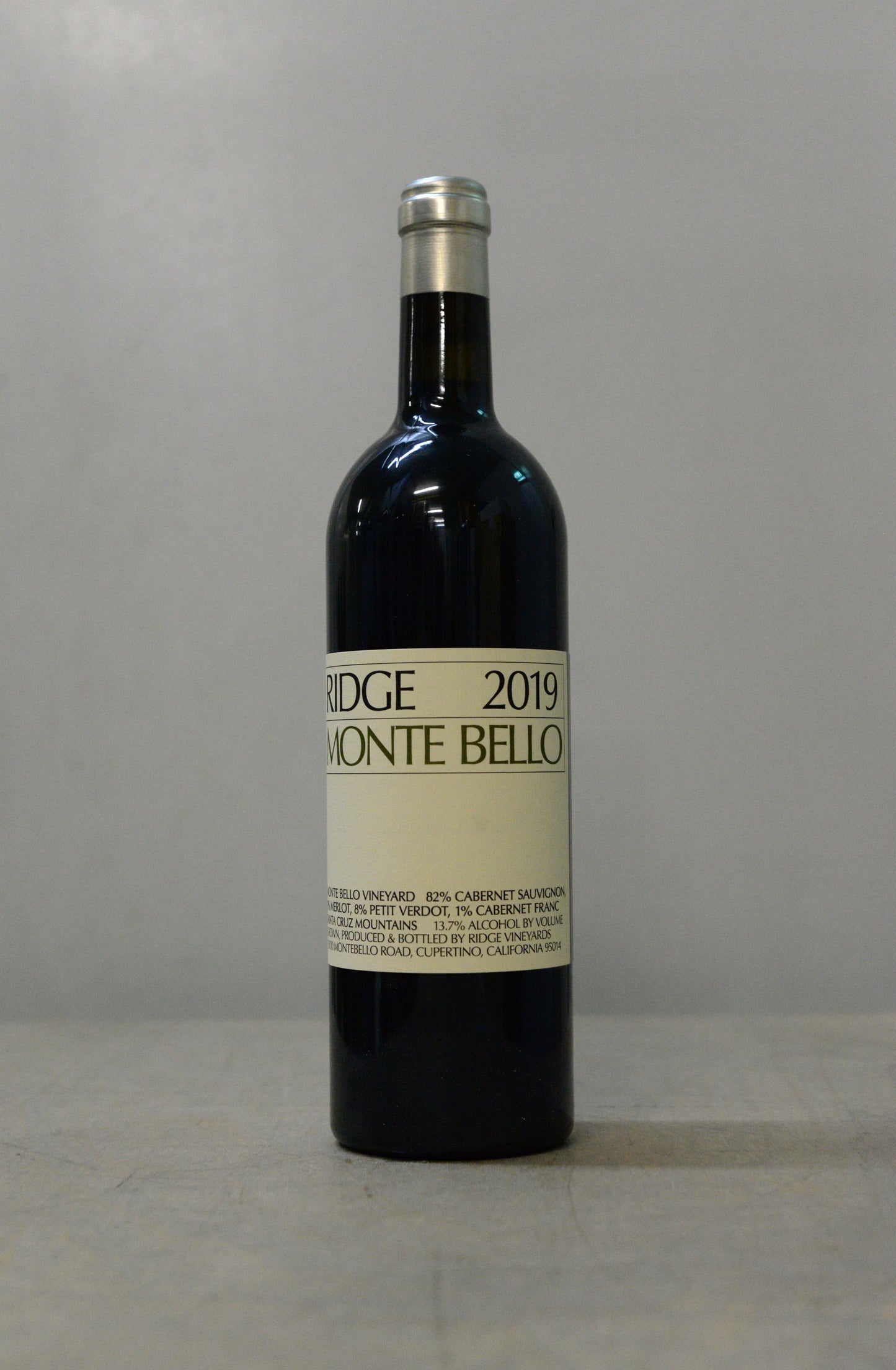 2019 Ridge Monte Bello