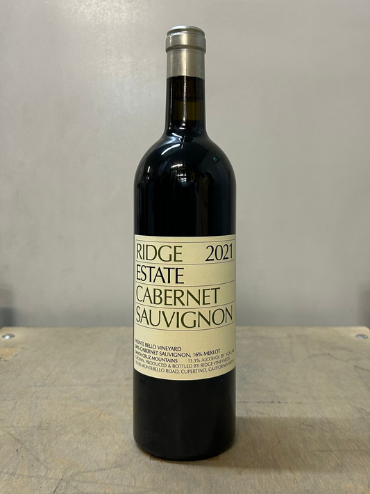 2021 Ridge Cabernet Sauvignon Estate