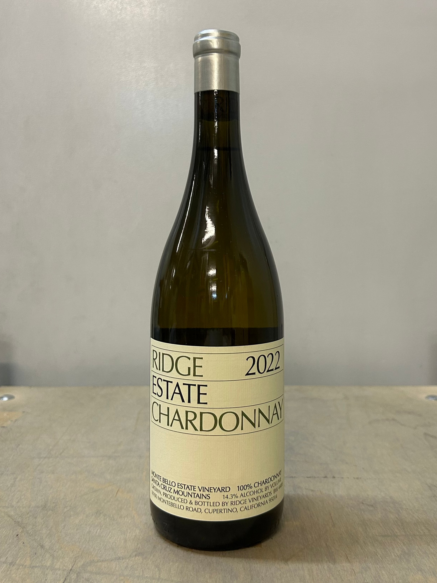 2022 Ridge Chardonnay Estate