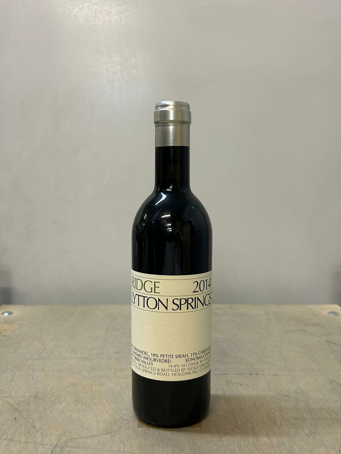 2014 Ridge Lytton Springs