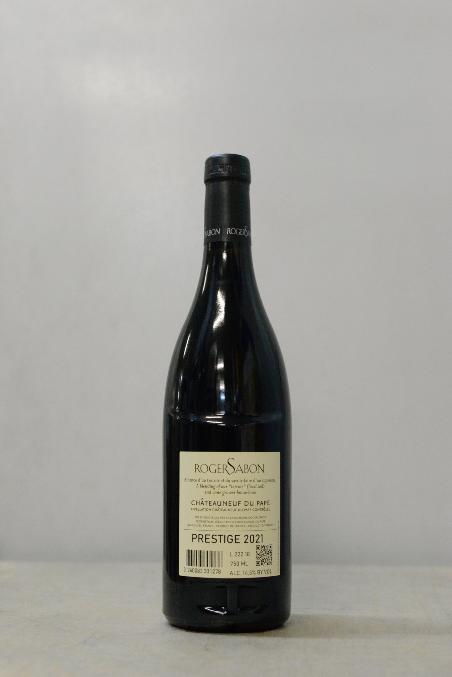 2021 Domaine Roger Sabon Châteauneuf du Pape Prestige AOP Rouge