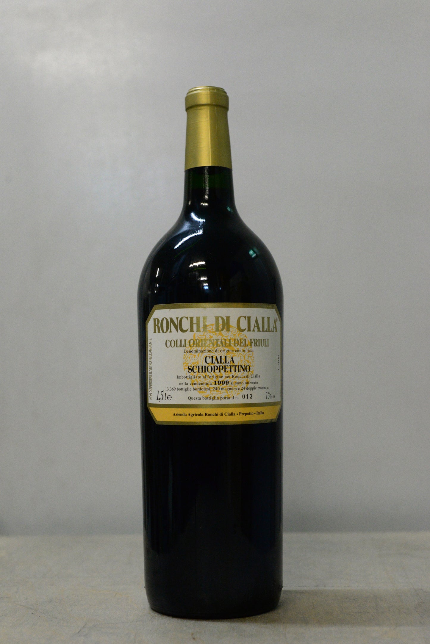 1999 Ronchi di Cialla Schioppettino di Cialla