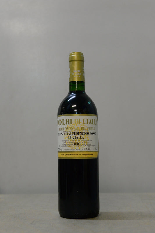 1990 Ronchi di Cialla Refosco Peduncolo Rosso di Cialla