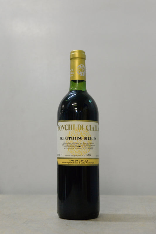 1983 Ronchi di Cialla Schioppettino di Cialla