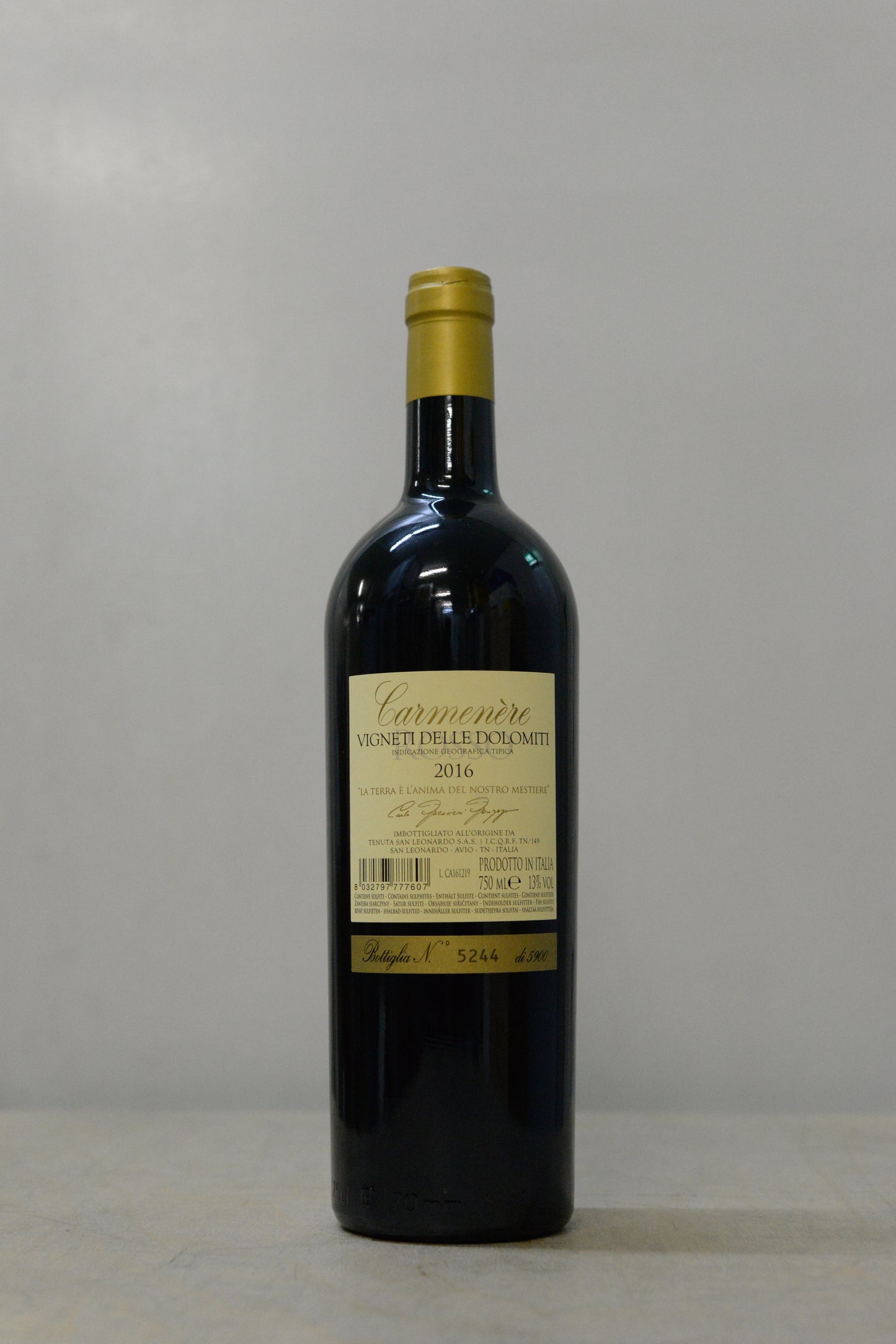 2016 Tenuta San Leonardo Carmenère