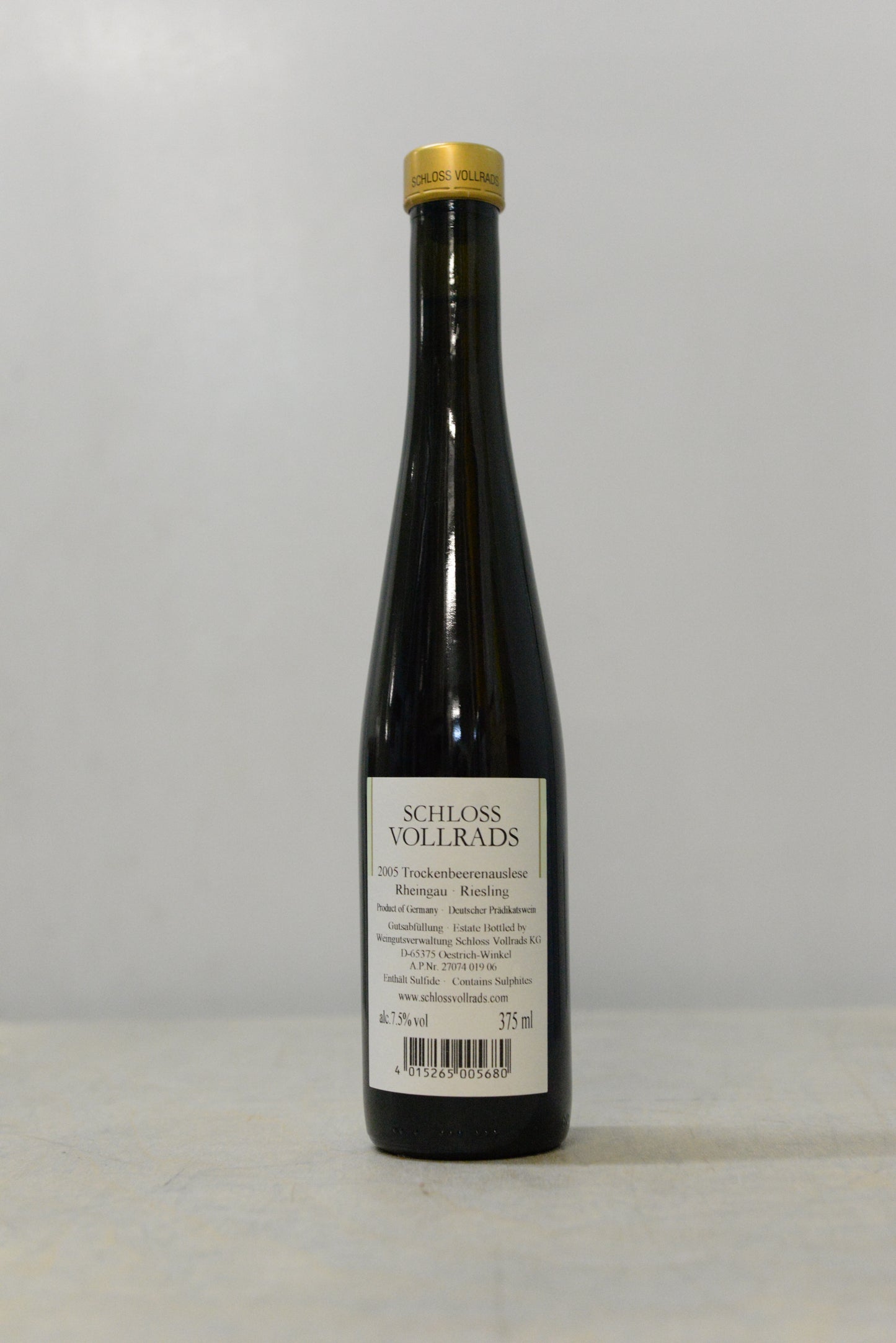 2005 Schloss Vollrads Riesling Trockenbeerenauslese